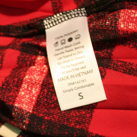 Lularoe Elegant Plaid Jill skirt NWT - Picture 2 of 6